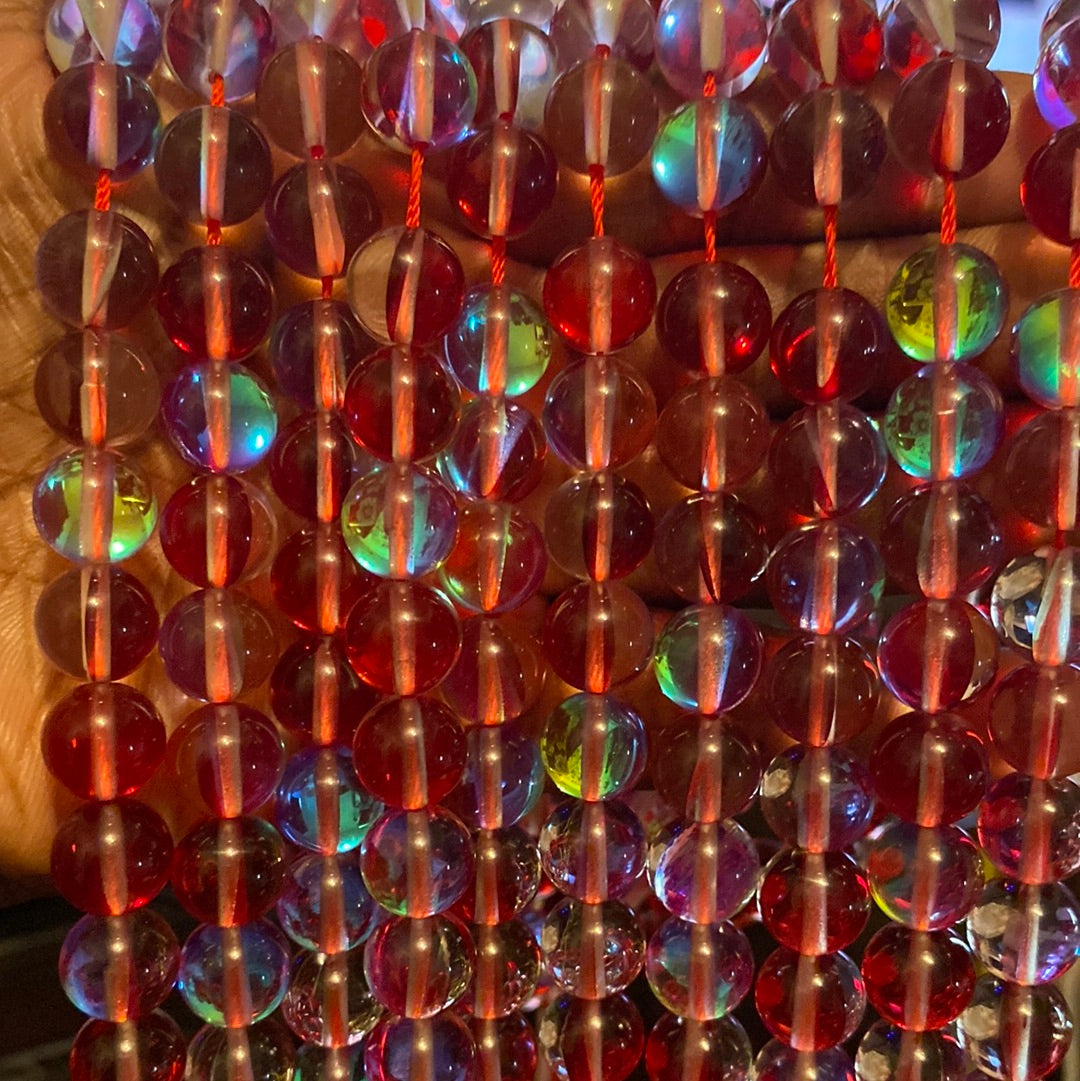Red beads