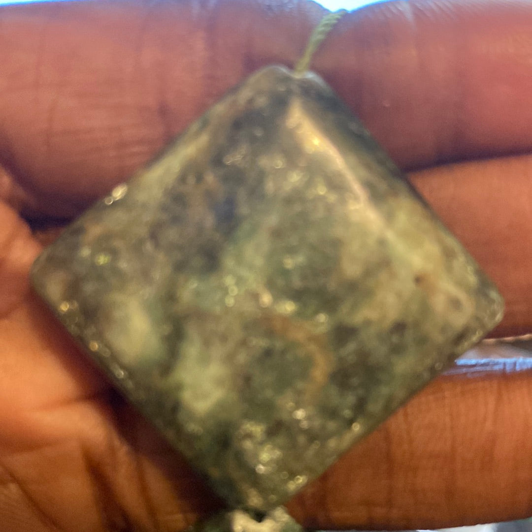 Ruby in Fuchsite stone