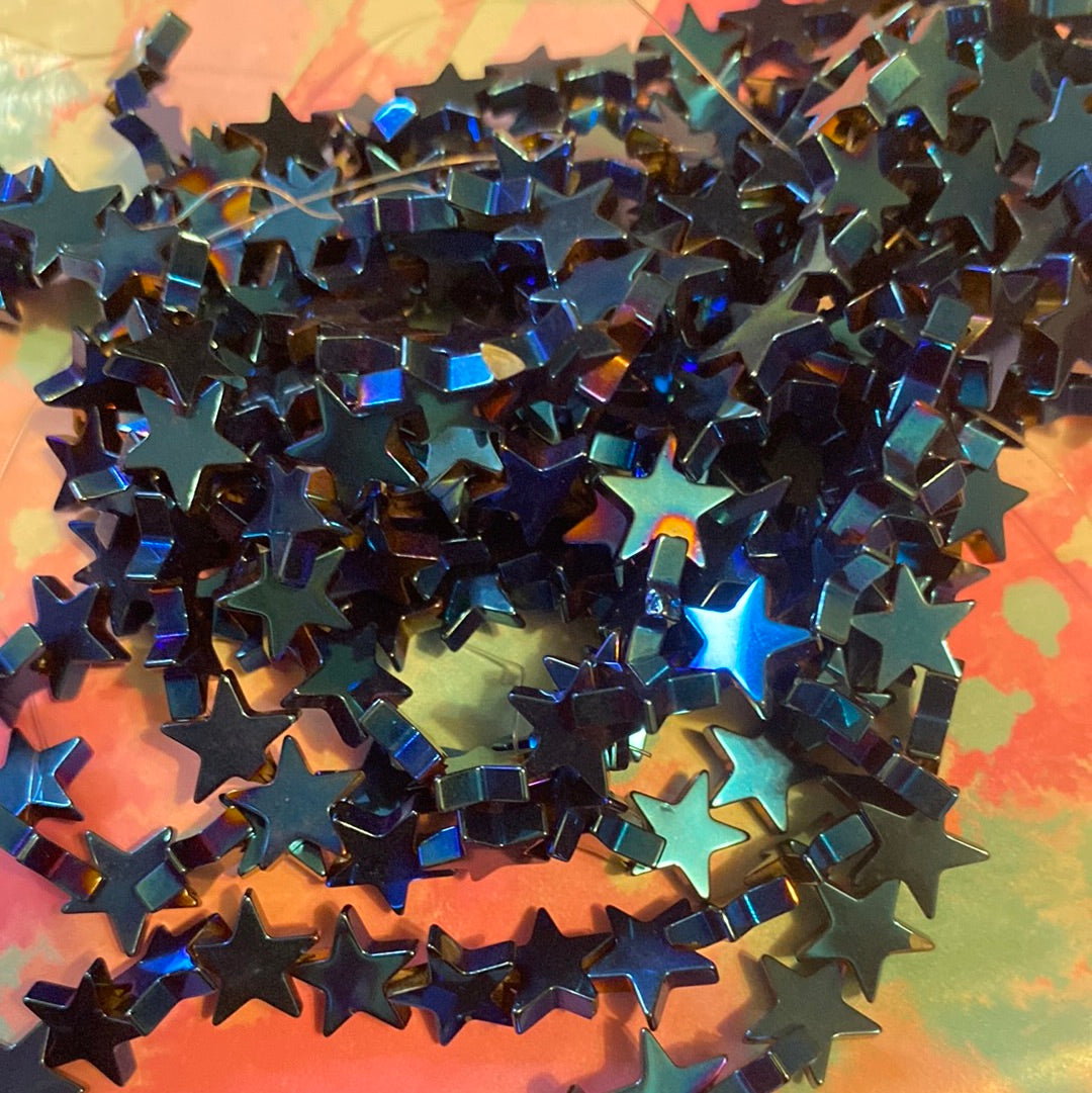 Blue star hematite