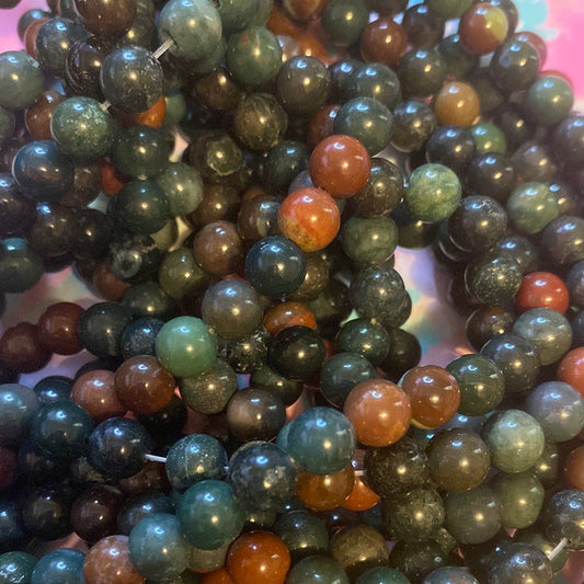 Multicolored Jasper beads