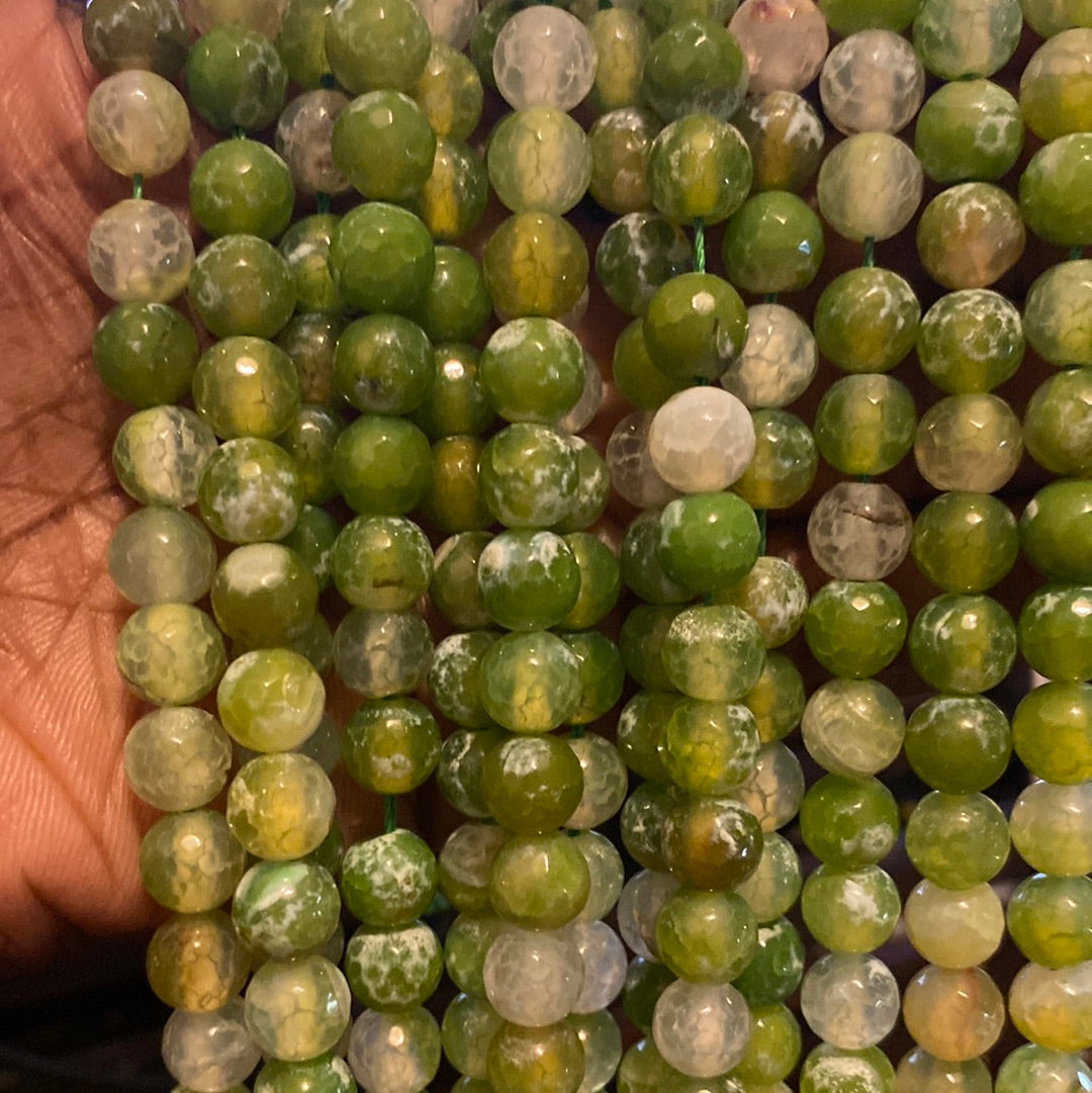 fire agate beads8mm