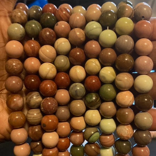 Imperial lasper beads