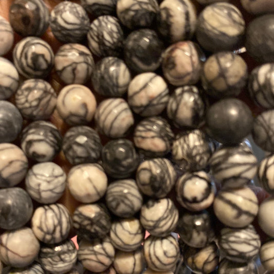 Network pattern beads
