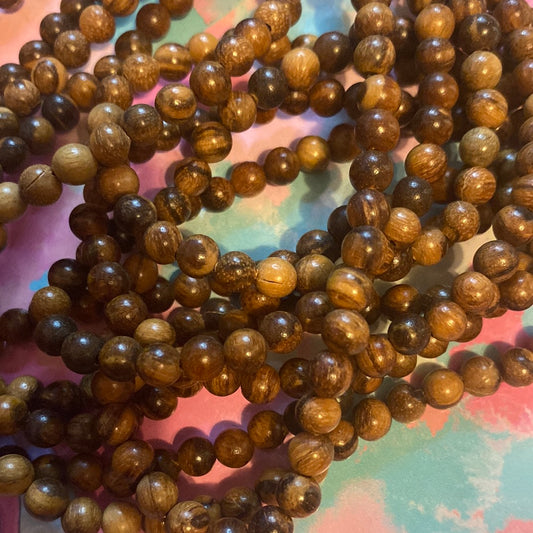 Flower nanmu beads